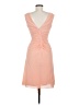 Laundry by Shelli Segal 100% Polyester Orange Cocktail Dress Size 8 - photo 2