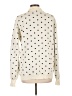 OXKNIT 100% Cotton Polka Dots Ivory Jacket Size L - photo 2