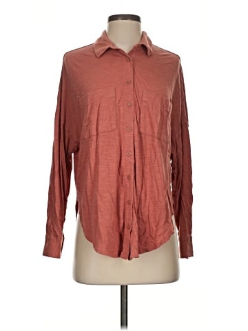Lou & Grey for LOFT Long Sleeve Polo (view 1)