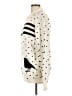 OXKNIT 100% Cotton Polka Dots Ivory Jacket Size L - photo 5