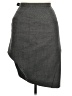 Unbranded Solid Gray Formal Skirt Size 14 - photo 2