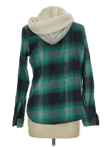 American Eagle Outfitters Long Sleeve Button-Down Shirt (view 2)