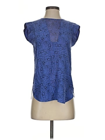 Rebecca Taylor Short Sleeve Silk Top (view 1)