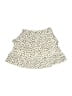 Zara Animal Print Ivory Skort Size 10 - photo 1