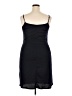 MSK Solid Black Cocktail Dress Size 18 - photo 2