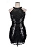 Lulus Black Cocktail Dress Size L - photo 1