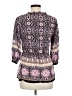 Cato Purple 3/4 Sleeve Blouse Size M - photo 2