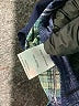 Sugarlips 100% Cotton Plaid Green 3/4 Sleeve Button-Down Shirt Size S - photo 8