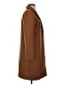 Zara 100% Polyester Brown Coat Size S - photo 4