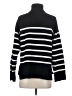 Zara Stripes Black Turtleneck Sweater Size S - photo 2