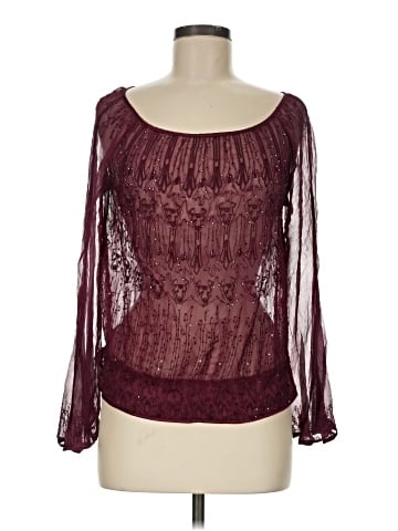 ICE 3/4 Sleeve Silk Top (view 1)