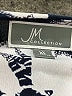 JM Collection Blue 3/4 Sleeve Blouse Size XL - photo 7