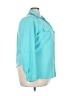 Kim Rogers 100% Polyester Teal Long Sleeve Blouse Size 3X - photo 4
