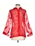 TanJay Red 3/4 Sleeve Blouse Size S - photo 1