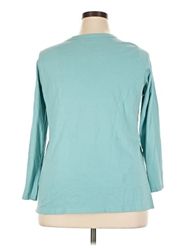 Roaman's Long Sleeve Henley (view 2)