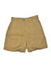 Ann Taylor LOFT 100% Lyocell Solid Tan Khaki Shorts Size 0 - photo 1