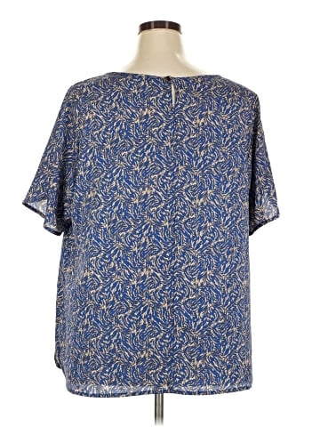 Jessica London Short Sleeve Blouse (view 2)