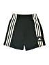 Adidas 100% Polyester Stripes Black Athletic Shorts Size 8 - photo 1