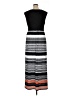 AB Studio Graphic Black Casual Dress Size XL - photo 2