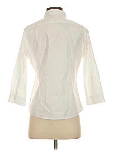 L.L.Bean 3/4 Sleeve Button-Down Shirt (view 2)