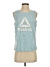 Reebok Blue Sleeveless T-Shirt Size L - photo 1