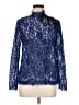 J.Crew Blue Long Sleeve Blouse Size 8 - photo 1