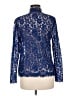 J.Crew Blue Long Sleeve Blouse Size 8 - photo 2