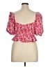 WAYF Floral Pink Tube Top Size XL - photo 2