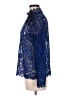J.Crew Blue Long Sleeve Blouse Size 8 - photo 5