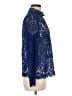 J.Crew Blue Long Sleeve Blouse Size 8 - photo 4