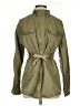 Universal Thread 100% Cotton Green Trenchcoat Size S - photo 1