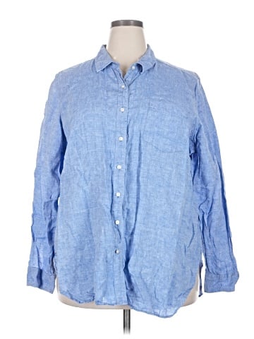 L.L.Bean Long Sleeve Button-Down Shirt (view 1)