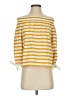 J.Crew 100% Cotton Yellow 3/4 Sleeve Blouse Size S - photo 1