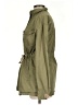 Universal Thread 100% Cotton Green Trenchcoat Size S - photo 5
