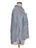 Zara Stripes Blue Long Sleeve Button-Down Shirt Size XL - photo 4