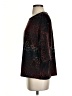 Clara Sun Woo Animal Print Black 3/4 Sleeve Top Size S - photo 5
