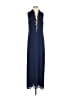 MICHAEL Michael Kors 100% Polyester Blue Casual Dress Size 4 - photo 1