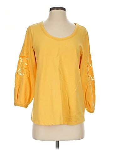 Soft Surroundings 3/4 Sleeve T-Shirt (view 1)