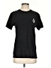 Volcom 100% Cotton Chevron-herringbone Black Short Sleeve T-Shirt Size S - photo 1