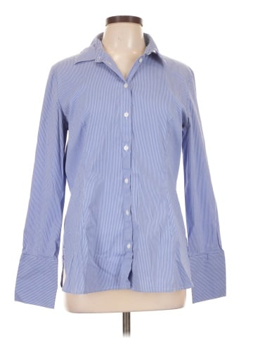 Ann Taylor Factory Long Sleeve Button-Down Shirt (view 1)