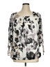 Sara Michelle Gray 3/4 Sleeve Blouse Size 1X - photo 1