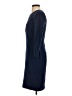 J.Crew Solid Blue Casual Dress Size 2 - photo 5