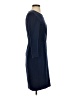 J.Crew Solid Blue Casual Dress Size 2 - photo 4