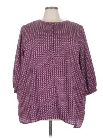 Woman Within 3/4 Sleeve Blouse (view 1)
