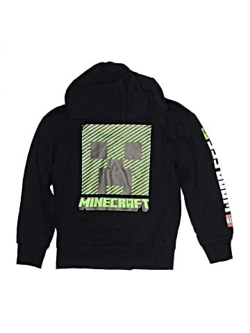 Minecraft Zip Up Hoodie (view 1)