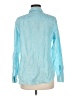 Talbots Stripes Blue Long Sleeve Button-Down Shirt Size M - photo 2