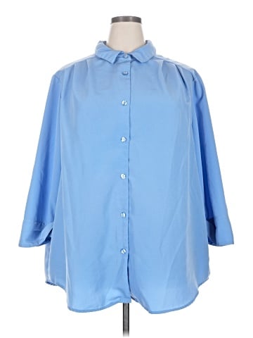 Woman Within 3/4 Sleeve Blouse (view 1)