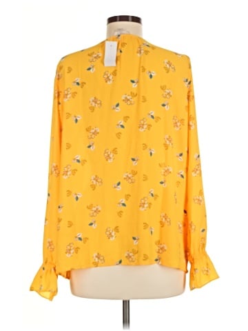Ann Taylor LOFT Outlet Long Sleeve Blouse (view 2)