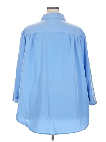 Woman Within 3/4 Sleeve Blouse (view 2)
