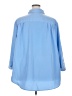 Woman Within 100% Polyester Blue 3/4 Sleeve Blouse Size 26 (2X) - photo 2